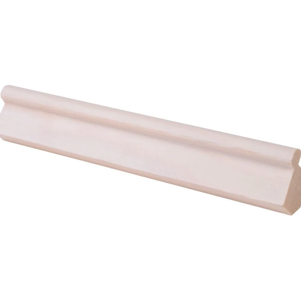 Nurkkalista SPA 25x25x2700mm saunasuojattu mänty kuultovalkoinen*Maler Sale