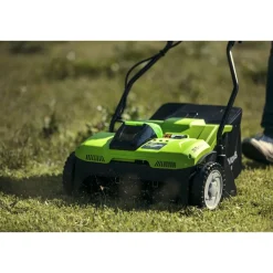 Nurmikon ilmaaja G40DT35, 40V, ilman akkua*Greenworks Outlet