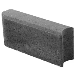 Nurmikon reunakivi Lakka 300x135x80 mm musta*Lakka Rakennustuotteet Best