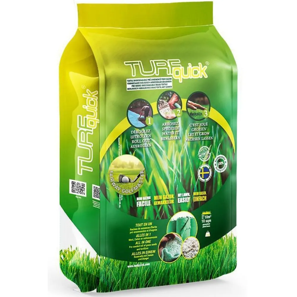 Nurmikon siemenmatto Golfgreen, 10 m²*Turfquick Best