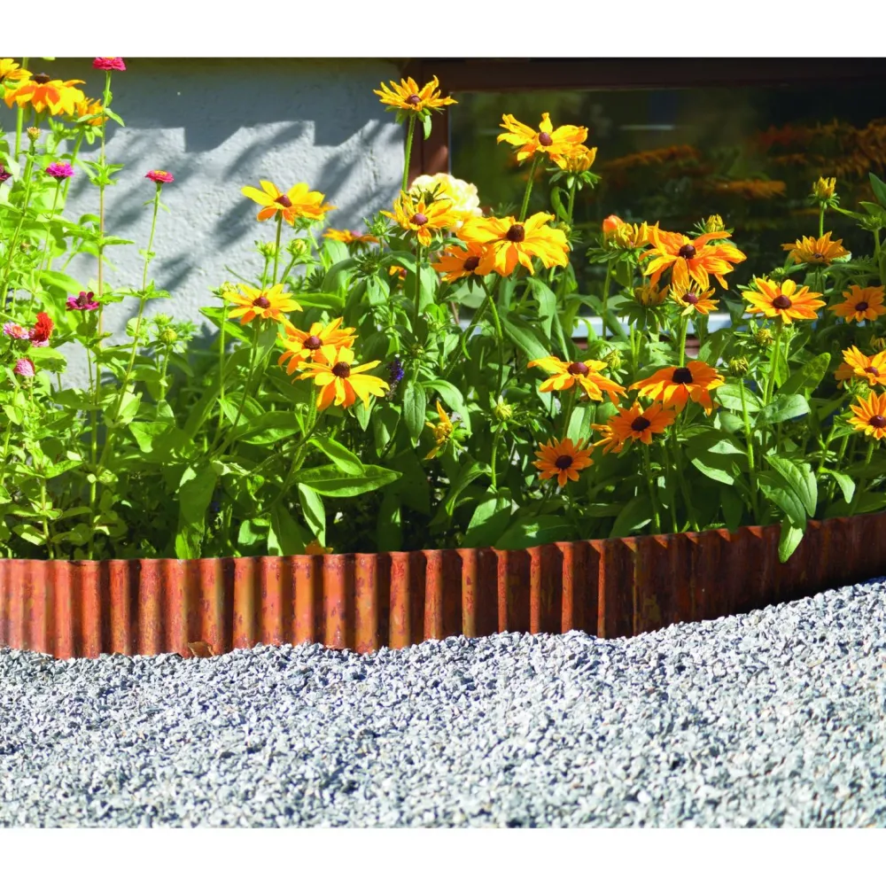 Hot Nurmireunus , 14x500 cm, ruoste Reunakivet