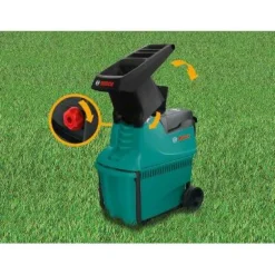 Oksasilppuri Bosch AXT 25 D 2200W leikkaava Oksasilppurit
