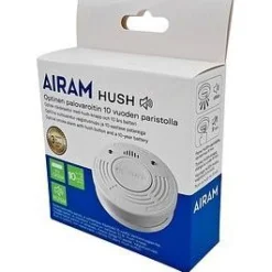 Optinen palovaroitin Hush, 10 vuoden paristo*Airam Discount