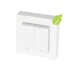 New 2-osainen kytkin Smart 547 Greenline IP20 valkoinen Kytkimet