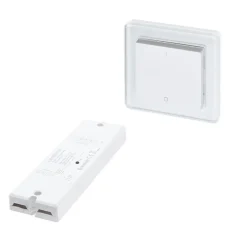 1-osainen säädin- ja himmenninsetti Smart 551 Luxus 24V IP20 valkoinen*Limente Online