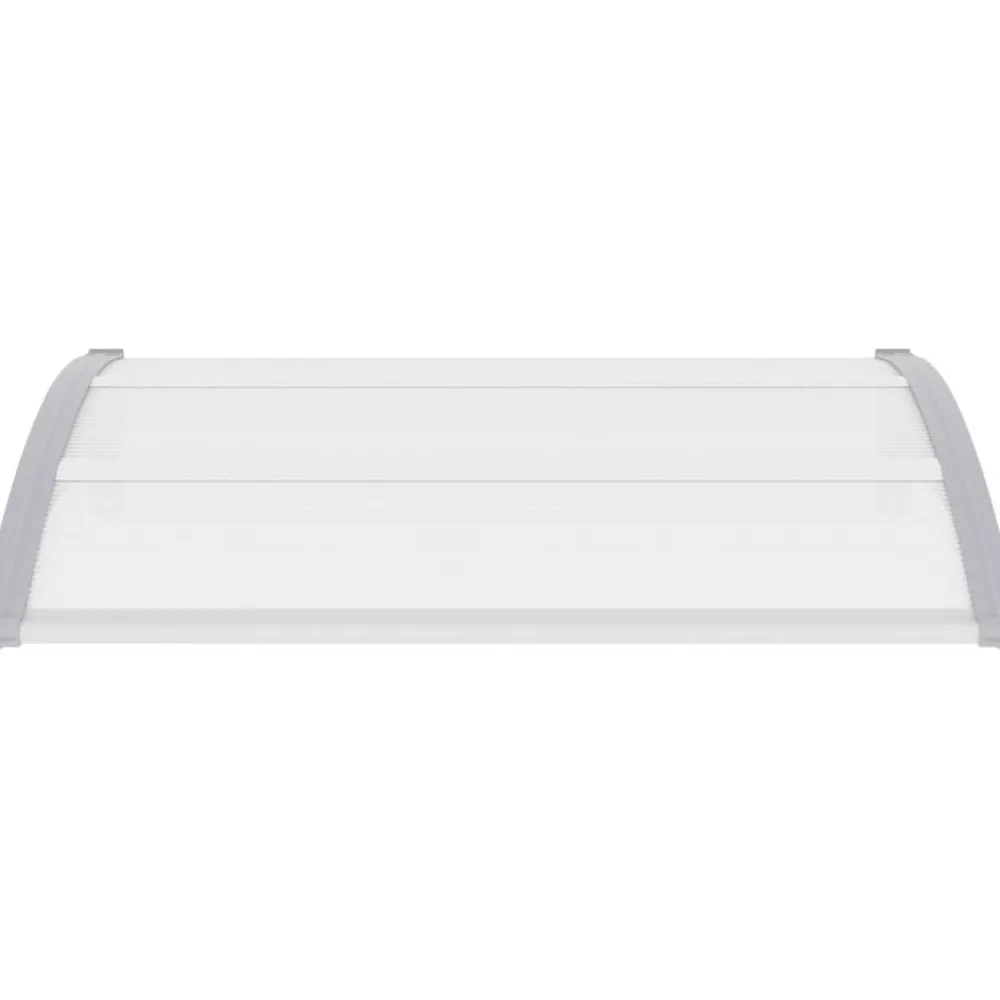 Ovikatos harmaa ja läpinäkyvä 120x80 cm pc*FinePRICE Sale
