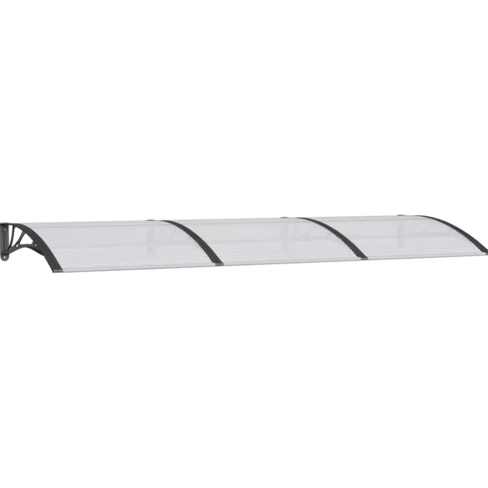 Best Ovikatos 300x100 cm polykarbonaatti musta/vaalea Ovikatokset