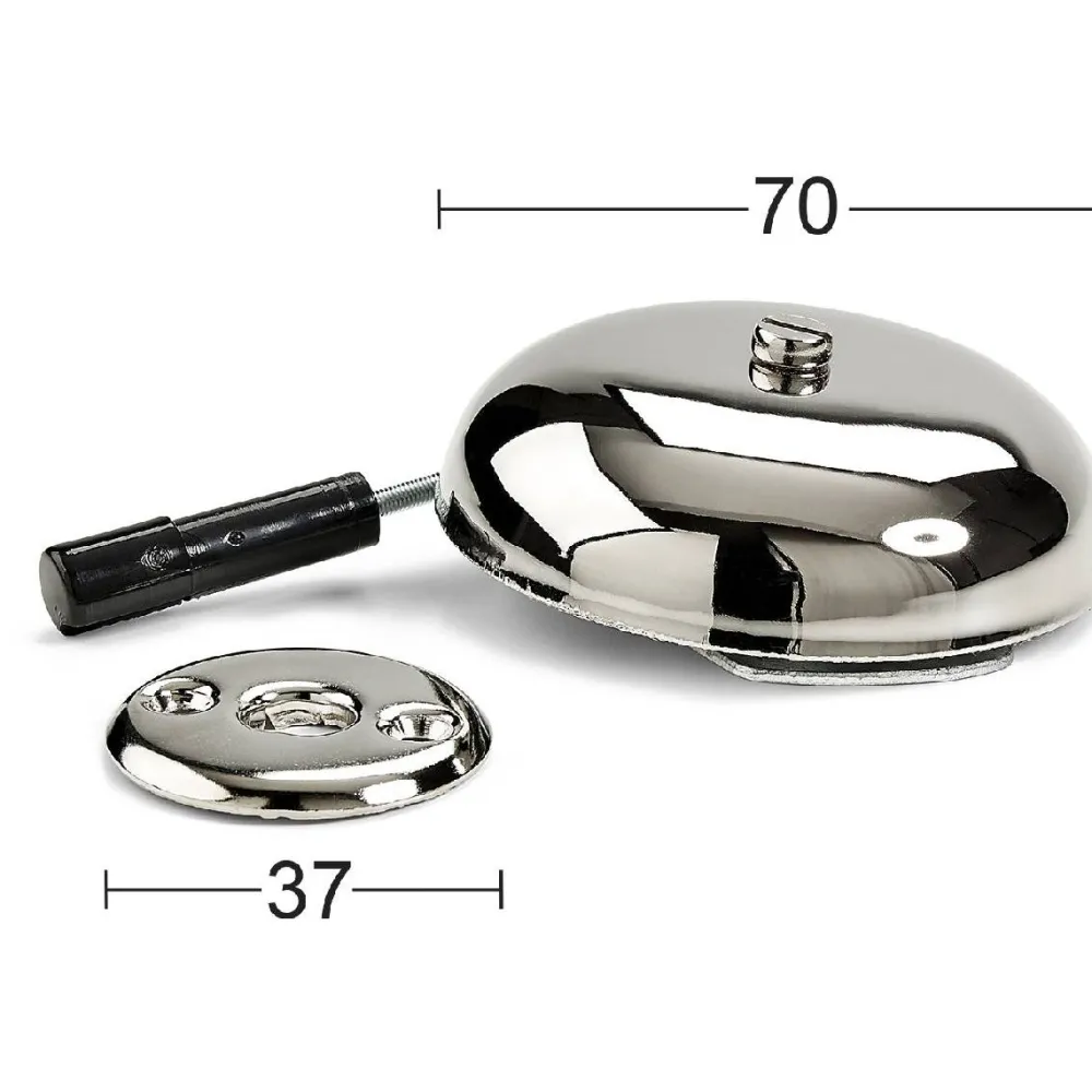 Outlet Ovikello 680 58-85mm niklattu Ovikellot