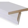 Ovilistat Aava 12x70xM11 1-puolinen setti MDF valkoinen*Maler Outlet