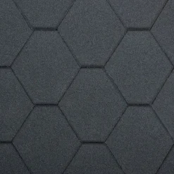 Discount Palahuopa Yoga Hexagonal, 2m², musta Kattohuovat