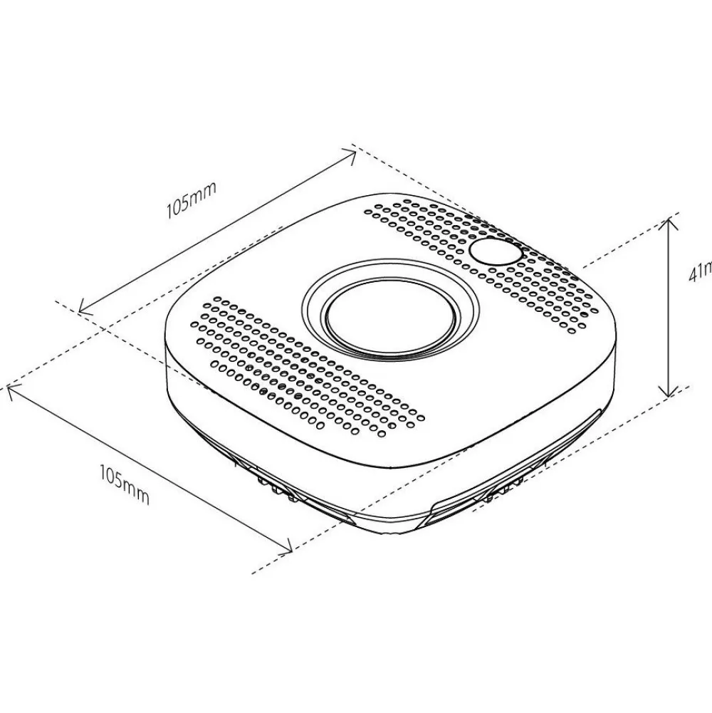 Sale Palovaroitin Z-Wave Z-Smoke Multisensor 230VAC Palovaroittimet