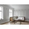 Discount Paneelitapetti Ljung non-woven mittatilaus harmaa Mittatilaustapetit