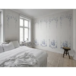 Paneelitapetti Marieberg non-woven mittatilaus sininen*Sandberg Best