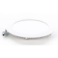 Clearance Paneelivalaisin Slim Ø170mm 12W 840lm 3500K uppoasennettava sis. liitäntälaiteen valkoinen Alasvalot