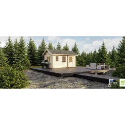 Pariaitta 95-1 Ulkokalla 11,3 m²*Luoman Lillevilla Hot