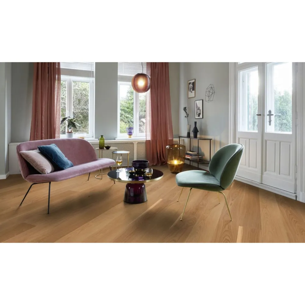 Parketti Boen Oak Andante Live Matt, 181mm, mattalakattu, harjattu*Boen Flooring Hot
