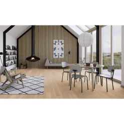 Parketti Boen Oak Andante Live Matt White, 181mm, valkomattalakattu Parketit