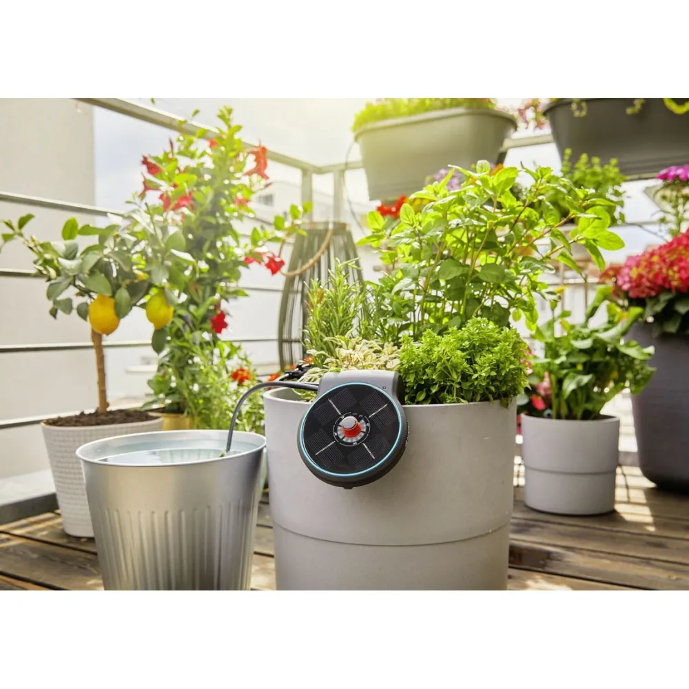 Hot Parvekekastelusarja AquaBloom aurinkokennolla Kastelu
