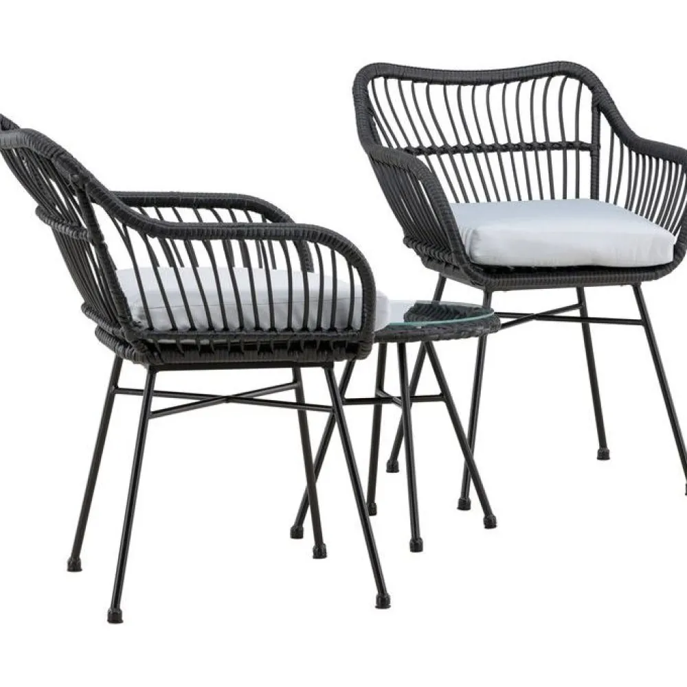 Parvekeryhmä Viga, musta*Venture Home Online