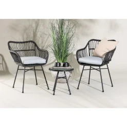 Parvekeryhmä Viga, musta*Venture Home Online
