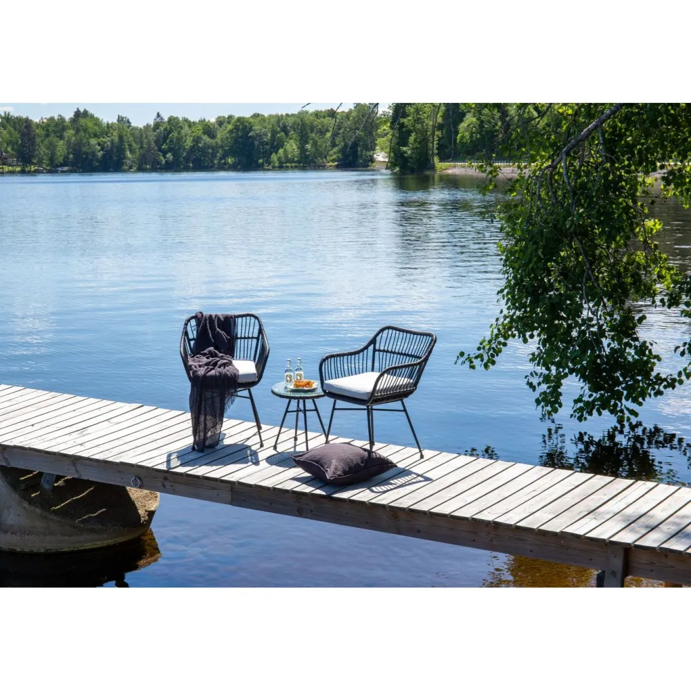 Parvekeryhmä Viga, musta*Venture Home Online