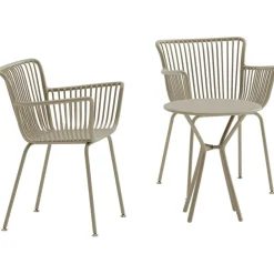 Online Parvekesetti Sifnos, 2-istuttava, beige Parvekekalusteet