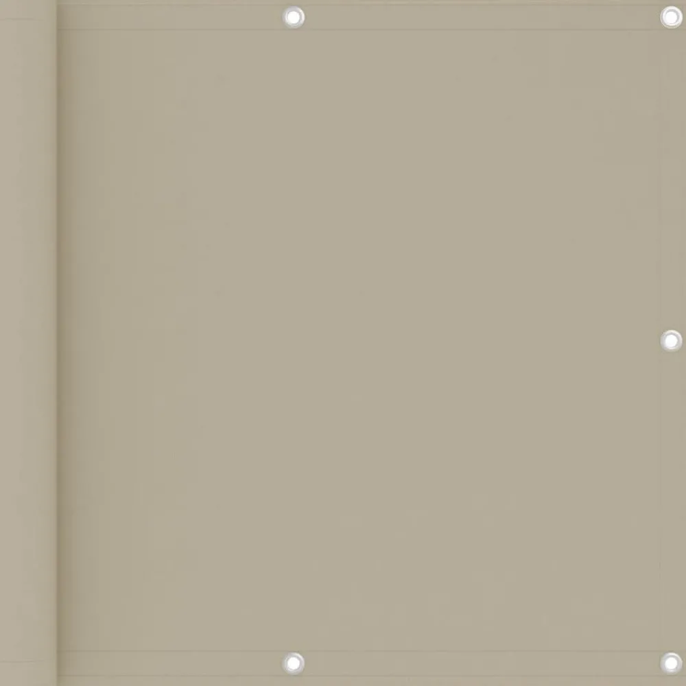 Best Parvekkeen suoja beige 90x300 cm oxford kangas Aitaelementit