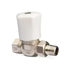 Patteriventtiili RVO-1, DN10, suora, yhdistäjällä*IMI Hydronic Engineering Outlet