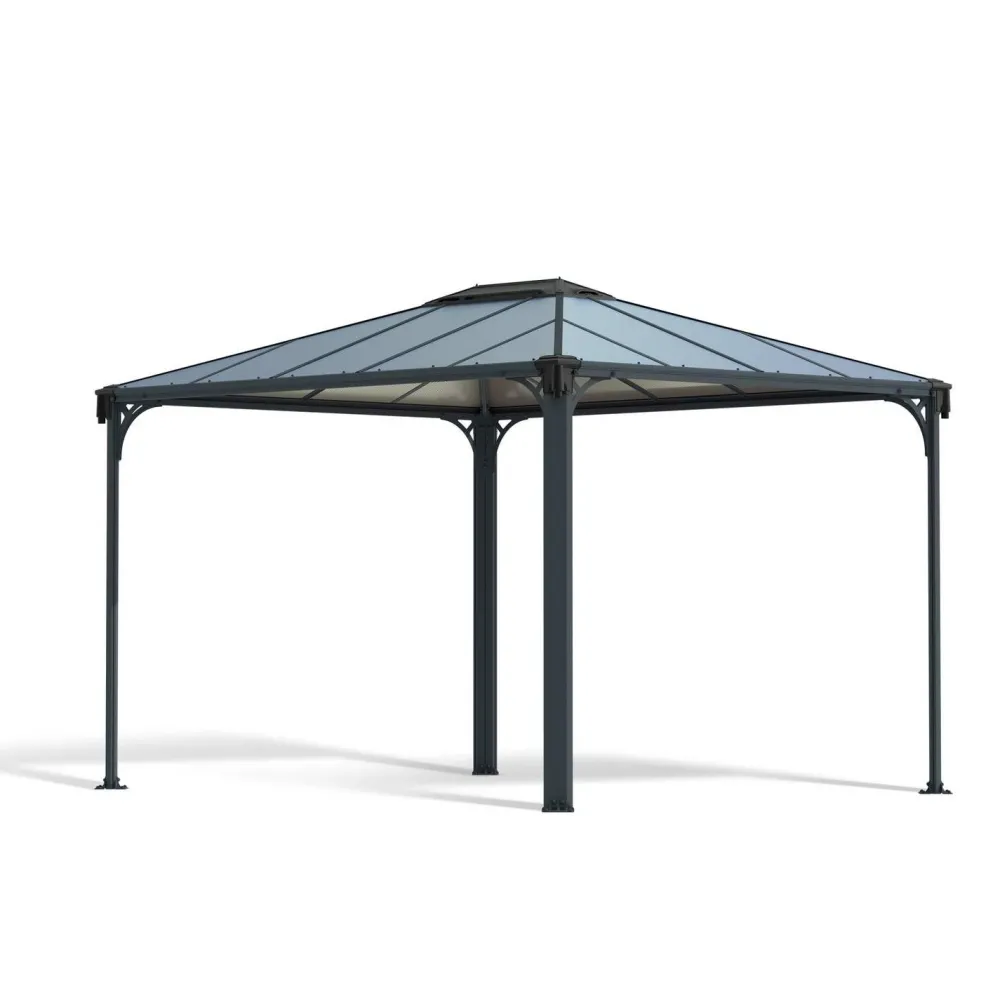 Outlet Paviljonki Martinique 3600 3 x 3,6 m 10,8 m² harmaa Paviljongit|Paviljongit