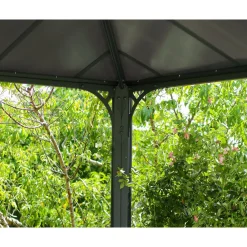 Online Paviljonki Palermo 3600 3,6 x 3,6 m 13 m² harmaa Paviljongit|Paviljongit