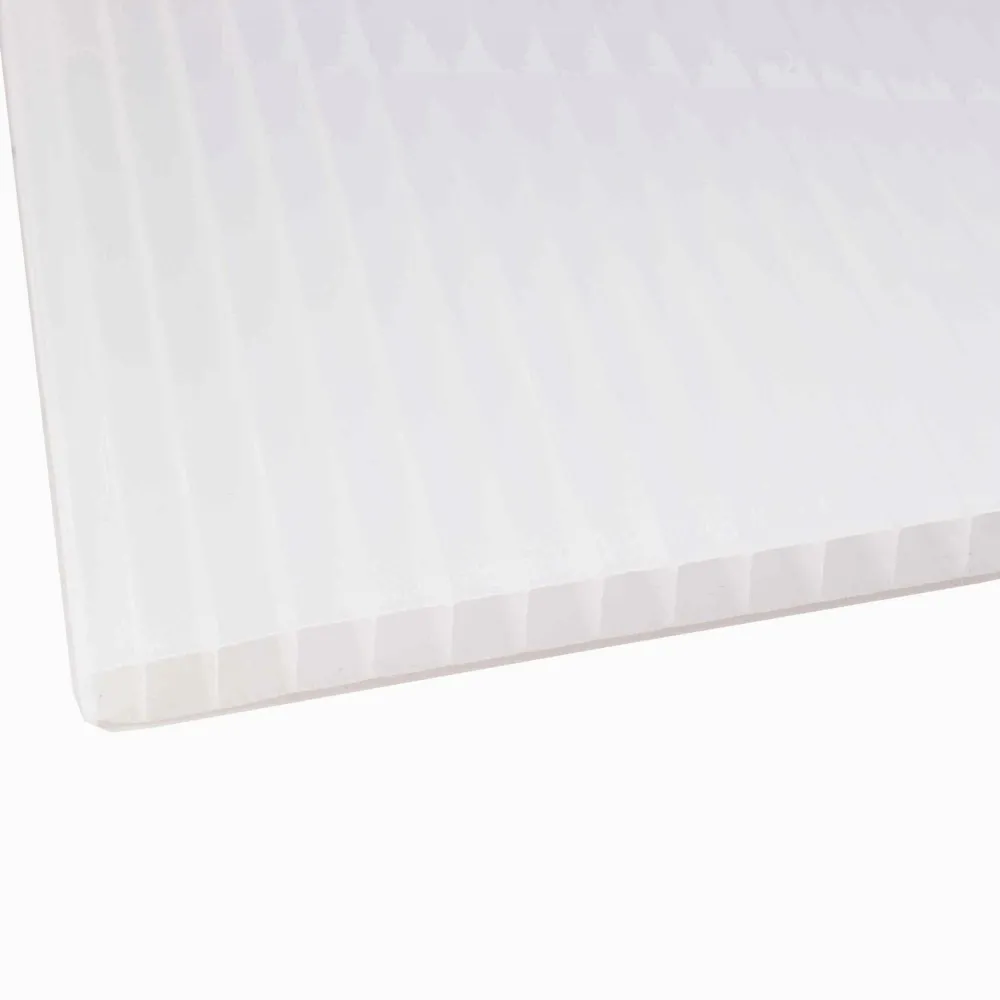 Outlet PC-kennolevy 10mm, 1050x4000mm, opaali 4.2m² Valokatteet|Valokatteet