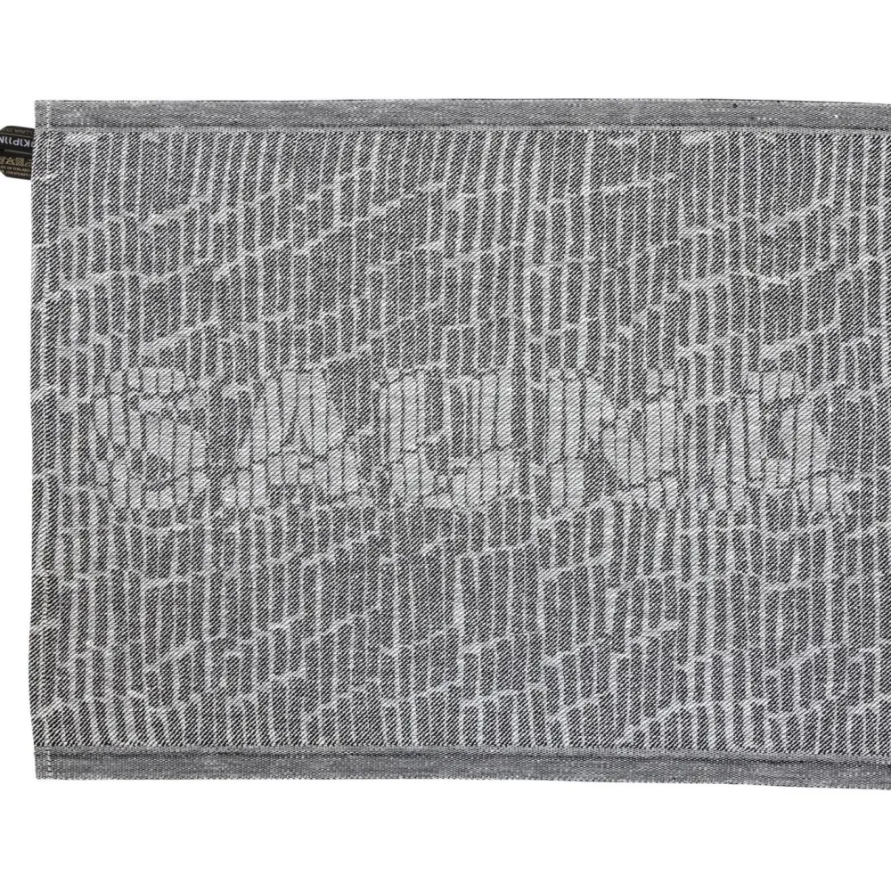 Hot Pefletti Saunatikut 45x55 cm valkoinen/musta Saunatekstiilit|Saunat