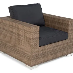 Pehmusteen päällinen Bahamas- nojatuoliin, tummanharmaa*Comfort Garden Hot