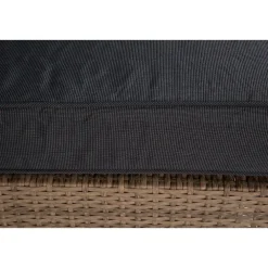 Pehmusteen päällinen Bahamas- sohvan päätymoduuliin tummanharmaa*Comfort Garden Hot
