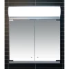 Peilikaappi LED-valaisimella Monza 60x62 cm 28 W vikavirtasuojakytkin*Tammiholma Clearance