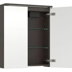 Peilikaappi LED-valolla Unic, kahdella ovella, kaksiosainen pistorasia, eri vaihtoehtoja*Temal Sale