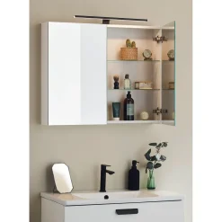 Best Peilivalaisin Flex 300x110mm IP44 musta Kylpyhuoneen Peilit