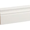 Peitelista/jalkalista Kumpu 15x92 mm puhtaanvalkoinen*Siparila New