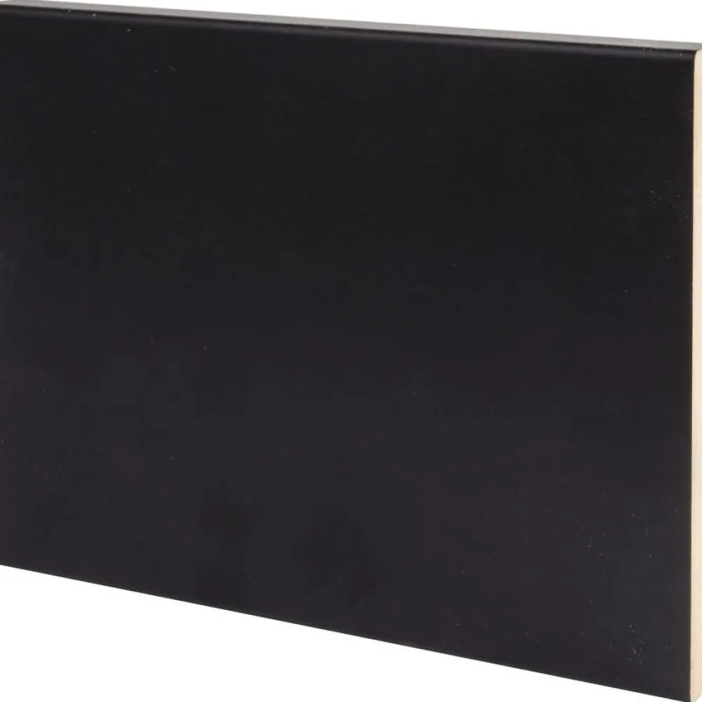 Peitelista Aava 12x120x3300mm MDF musta*Maler Online