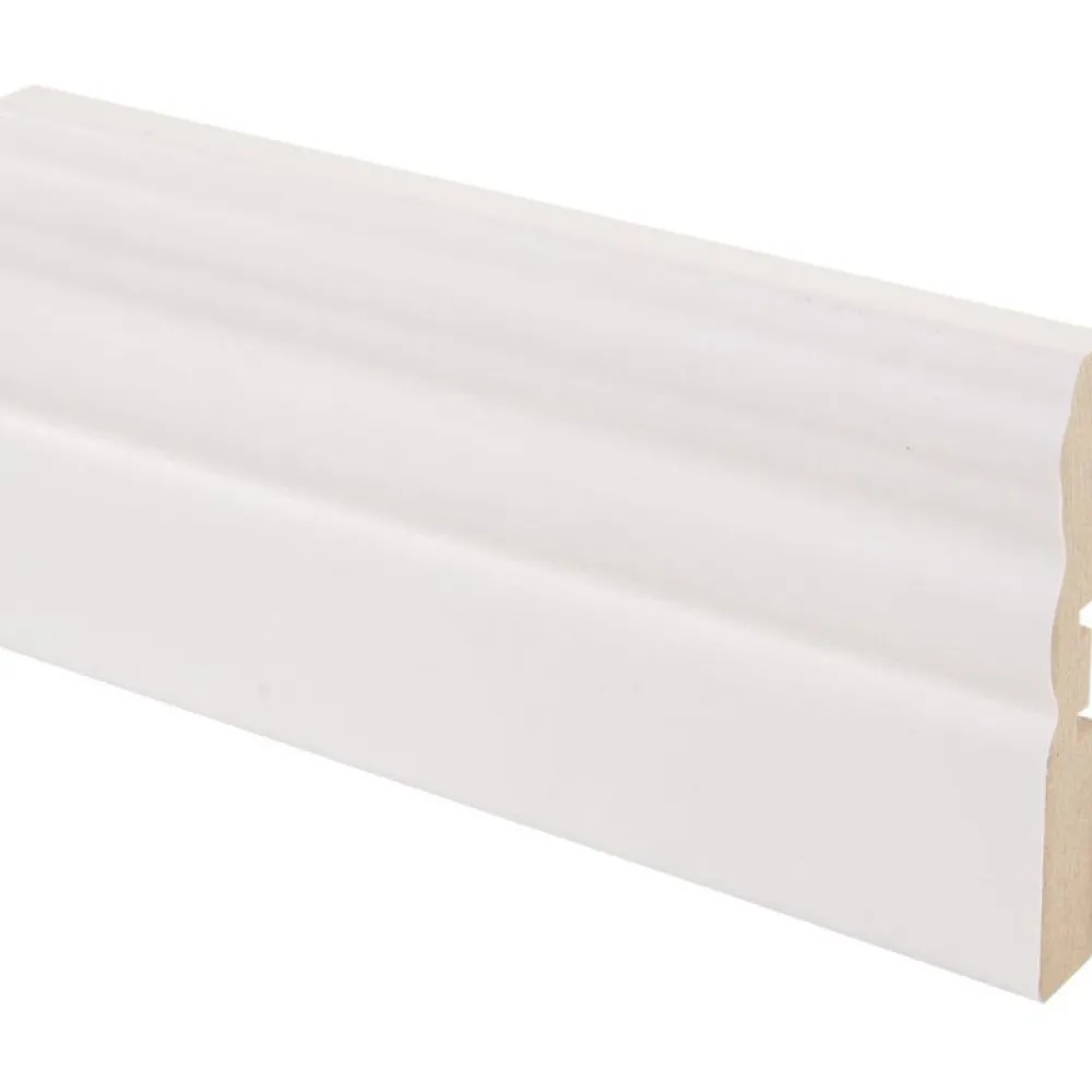 Sale Peitelista Uurre 12x70x3300mm MDF valkoinen Peitelistat