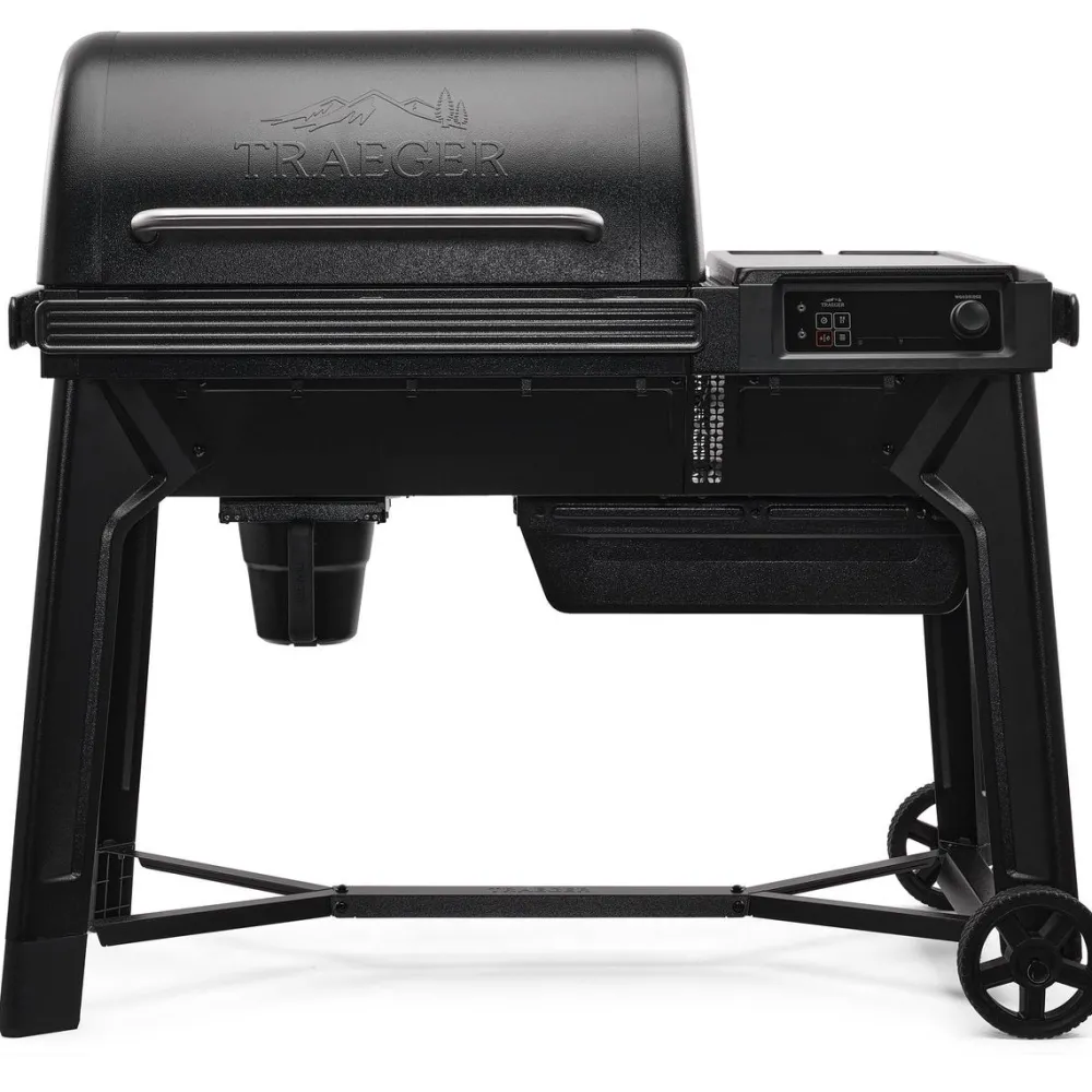 Pellettigrilli Woodridge, musta*Traeger