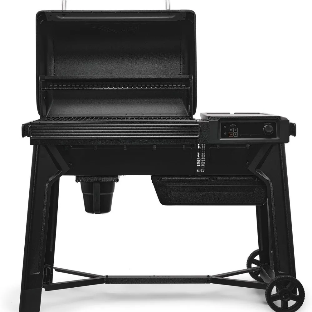 Pellettigrilli Woodridge, musta*Traeger