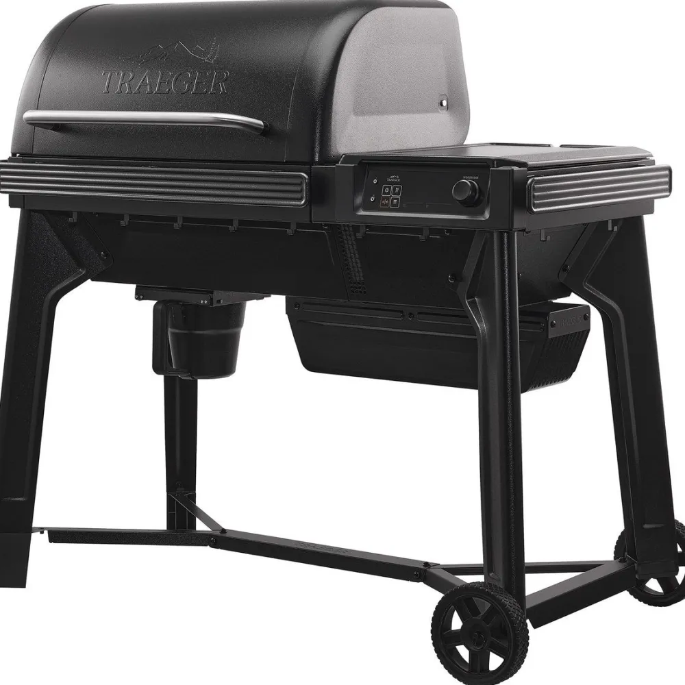 Pellettigrilli Woodridge, musta*Traeger
