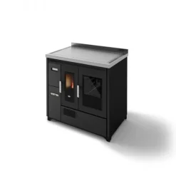 Clearance Pellettihella Enrica 8.6kW, musta Pellettitakat