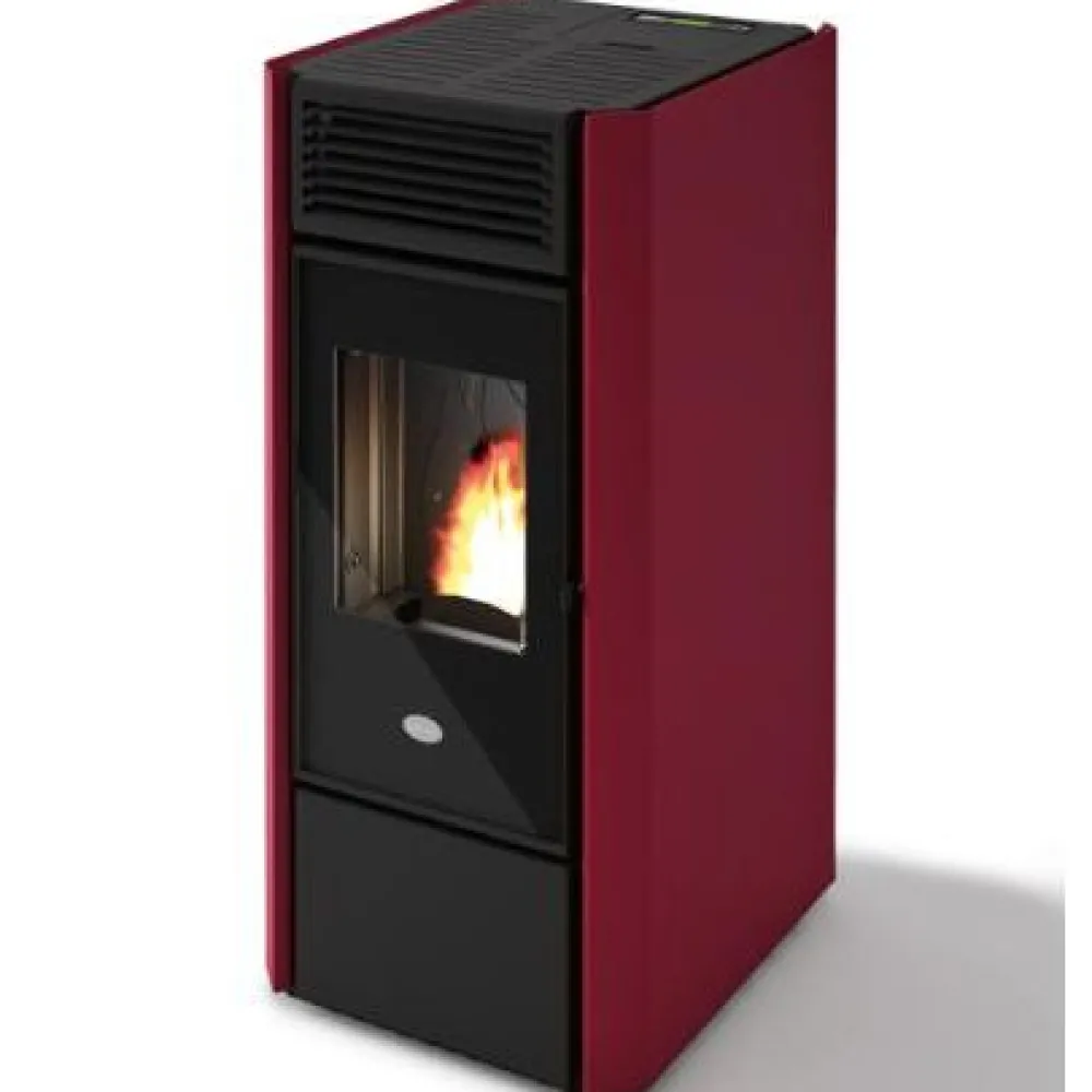 Hot Pellettitakka Milly 12.5kW, punainen Pellettitakat