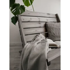 Clearance Penkki TuplaGranny 2.0 mänty harmaa Puutarhapenkit|Puiset Puutarhakalusteet