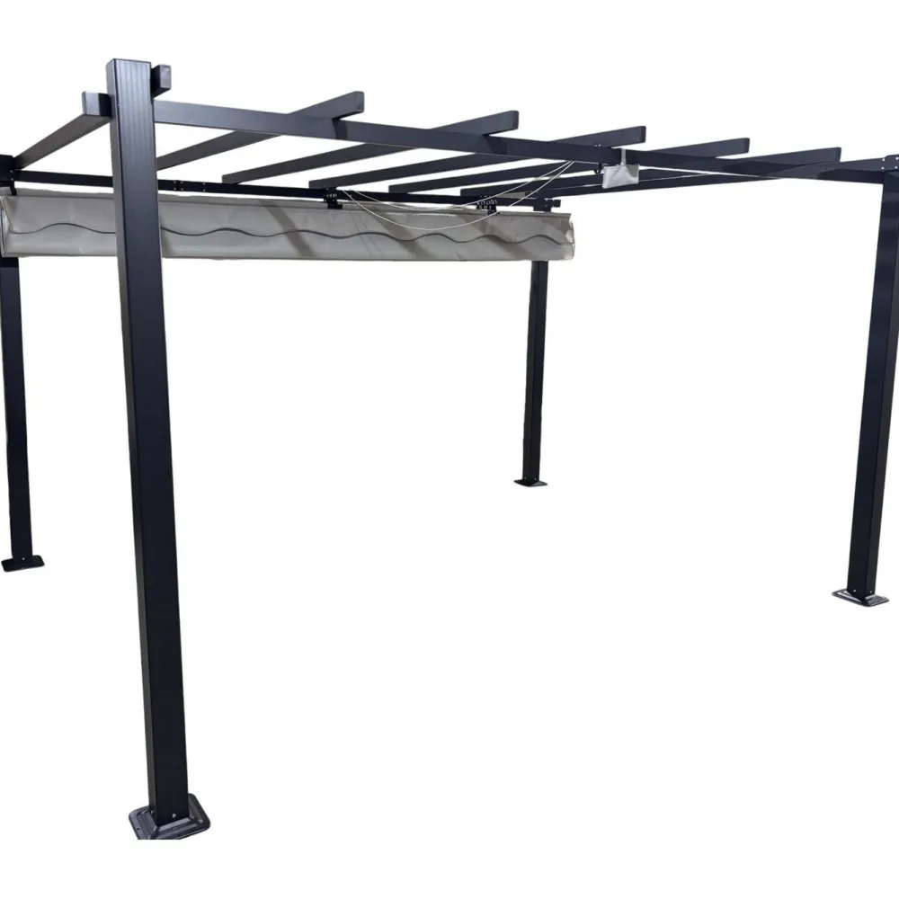 Pergola Sunset, 3 x 4 m, harmaa*Baltic Garden Hot