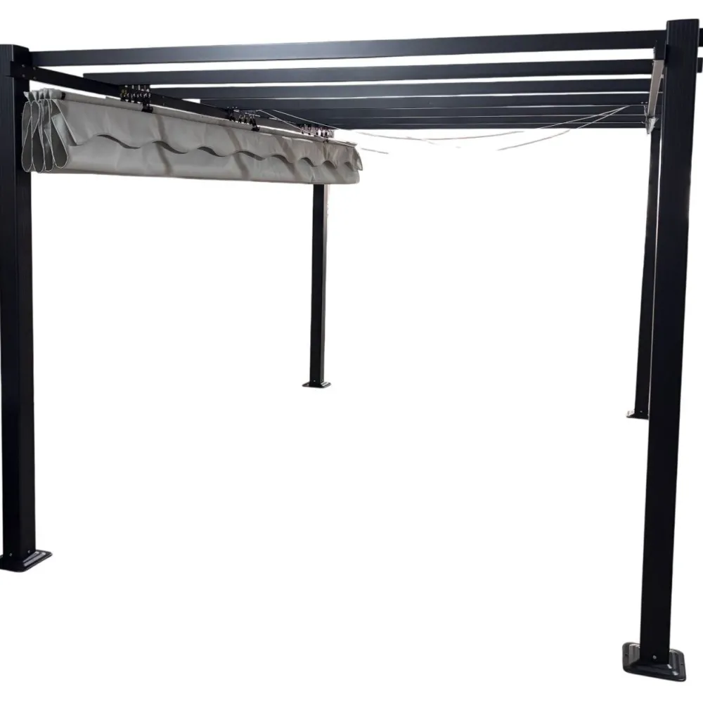 Pergola Sunset, 3 x 4 m, harmaa*Baltic Garden Hot