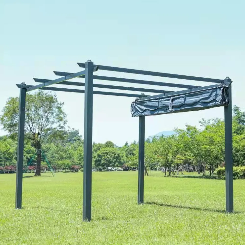 Pergola Sunset, 3 x 4 m, harmaa*Baltic Garden Hot