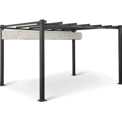 Pergola Sunset, 3 x 4 m, harmaa*Baltic Garden Hot